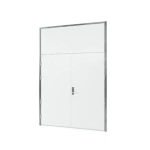 2-fløjet sikkerhedsdør med overfelt MH1002RC3T1