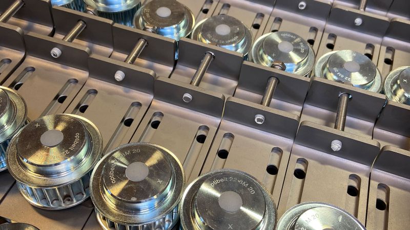 Hochwertige Edelstahl-Ersatzteile weltweit exportiert